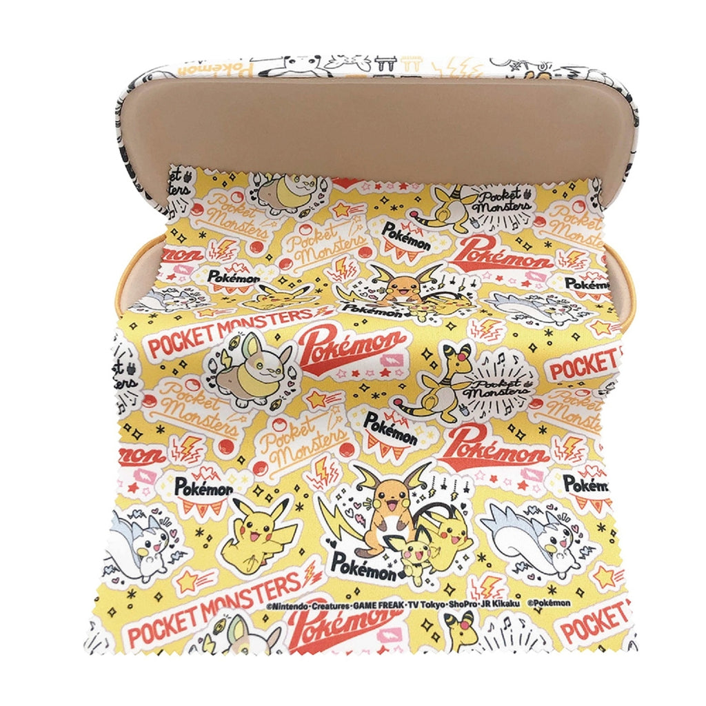 Official Pokemon Center Japan Glasses Case Electric Type with authentic logo