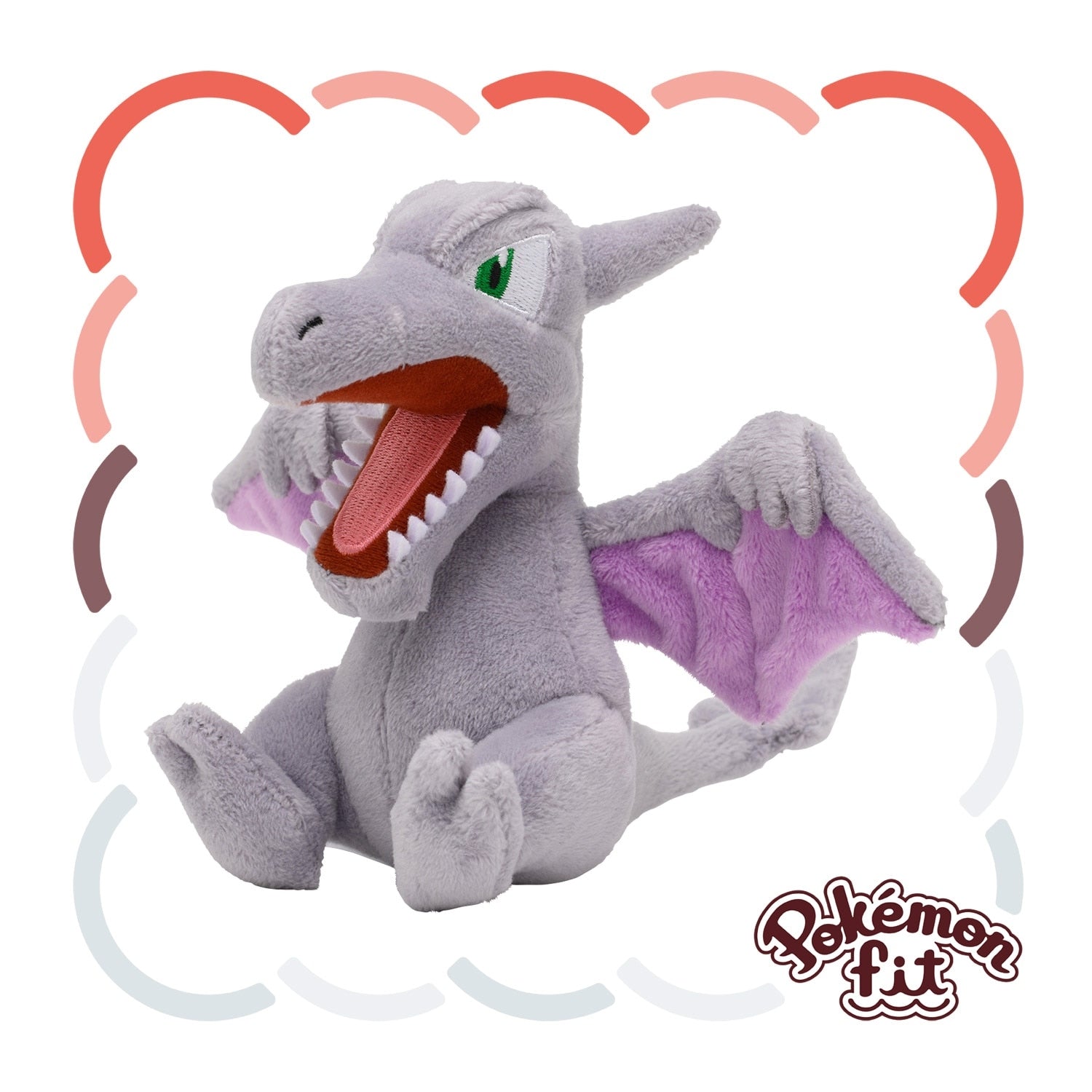 Aerodactyl #142 Pokémon Fit Plush | Official Pokémon Center Japan