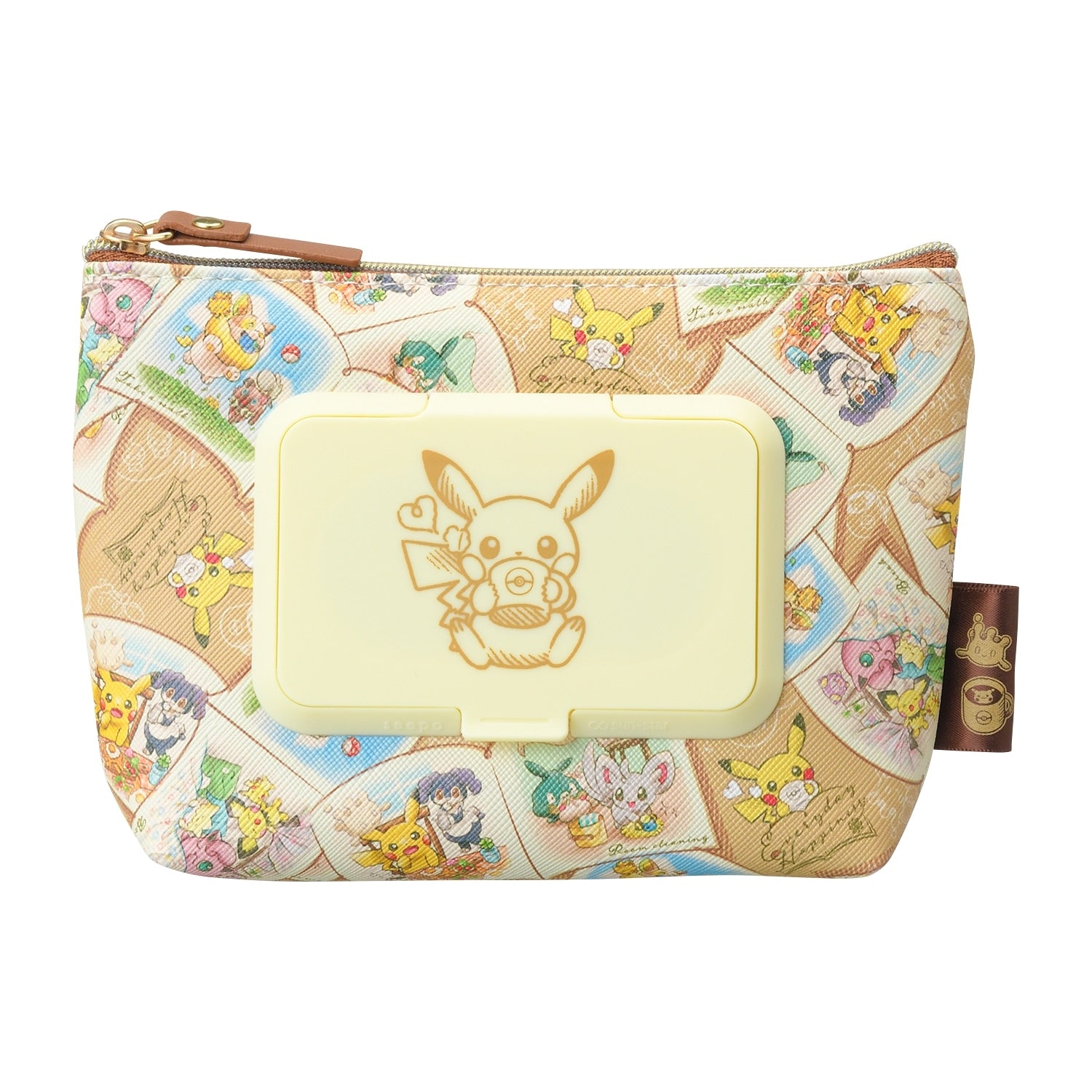 seepo pouch with wet tissue case Everyday Happiness