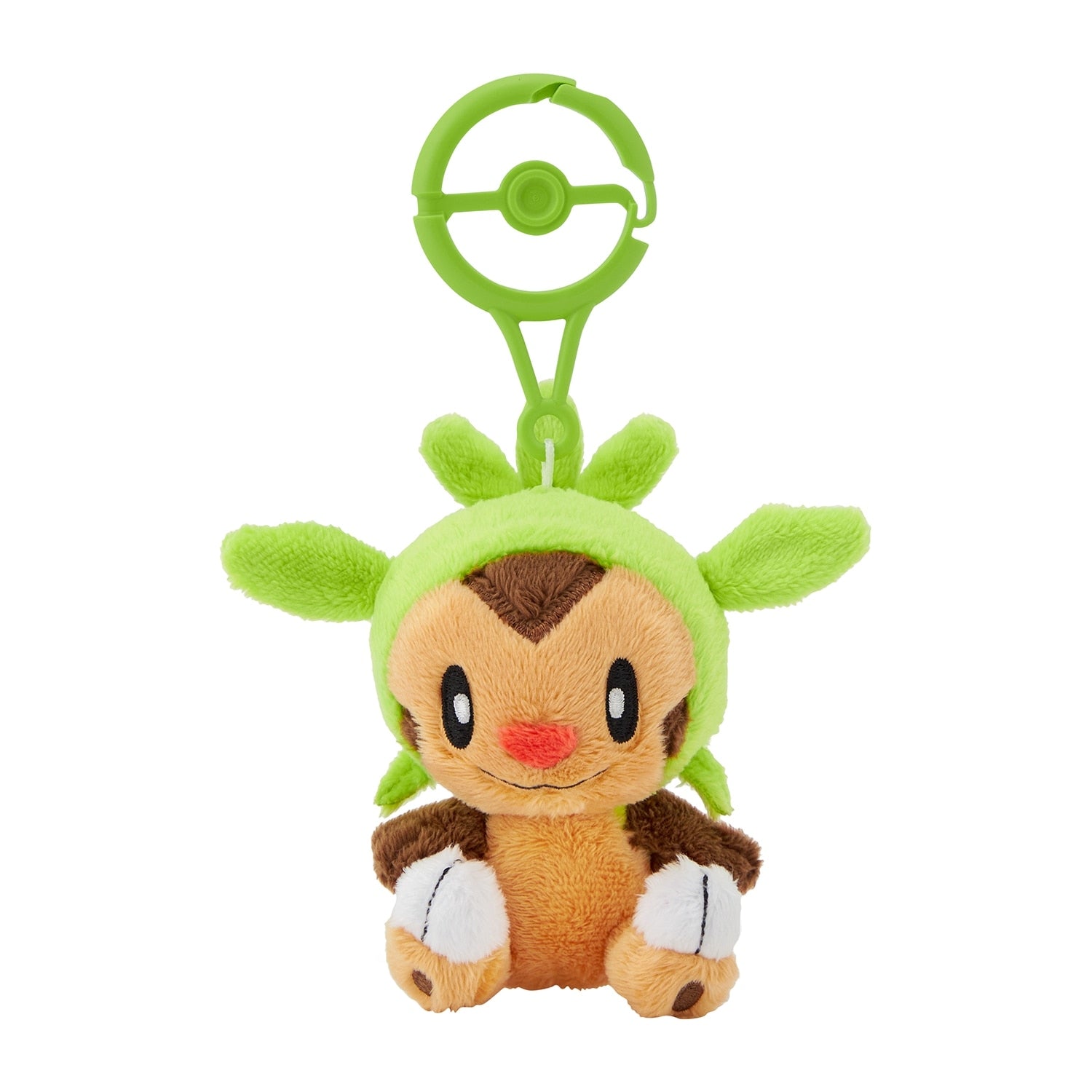 Chespin #650 Carabiner Mascot Plush | Official Pokemon Center Japan