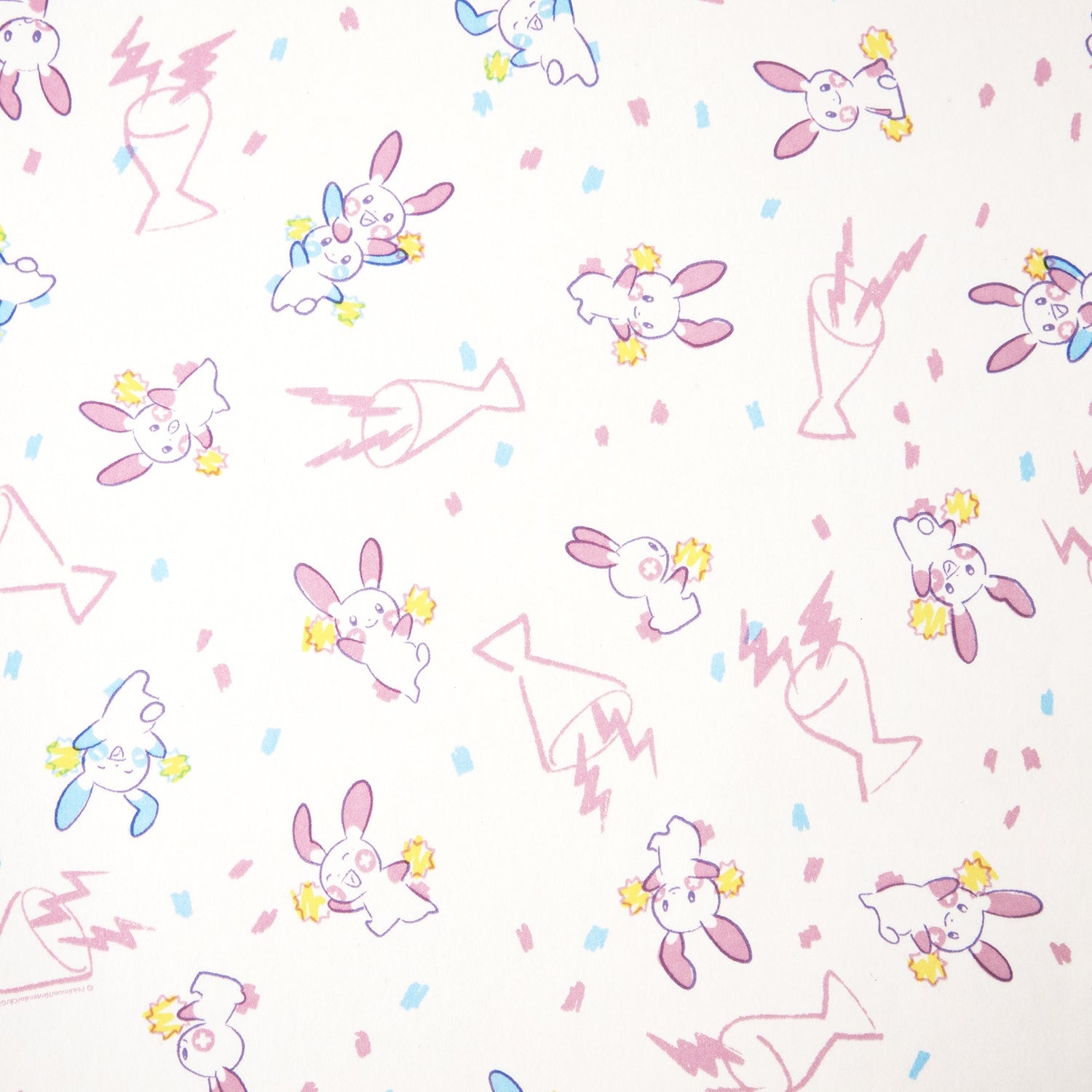 Close-up of Plusle tape with collector quality details from Japan