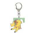 Pikachu T keychain from Japan, electric-type Pokemon figure