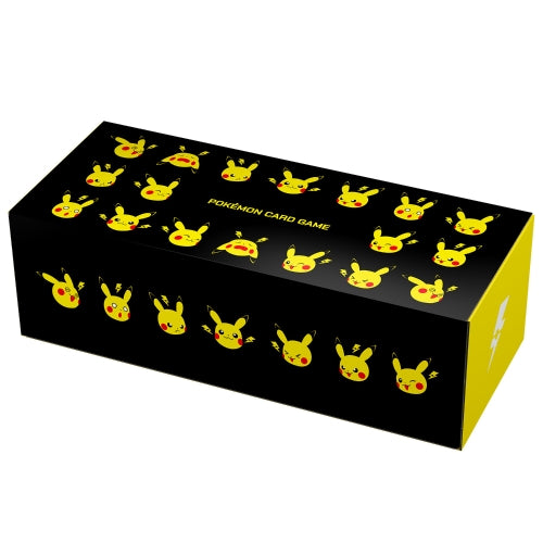 Pokémon TCG Long Card Box – Pikachu & Thunder | Official Japan Exclusive