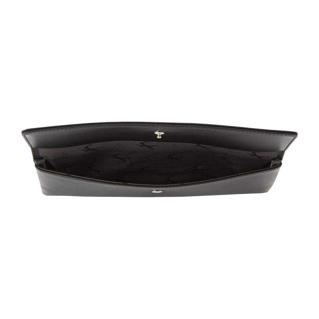 Pokemon leather multi-flat case blackie, compact size for collectors from Japan