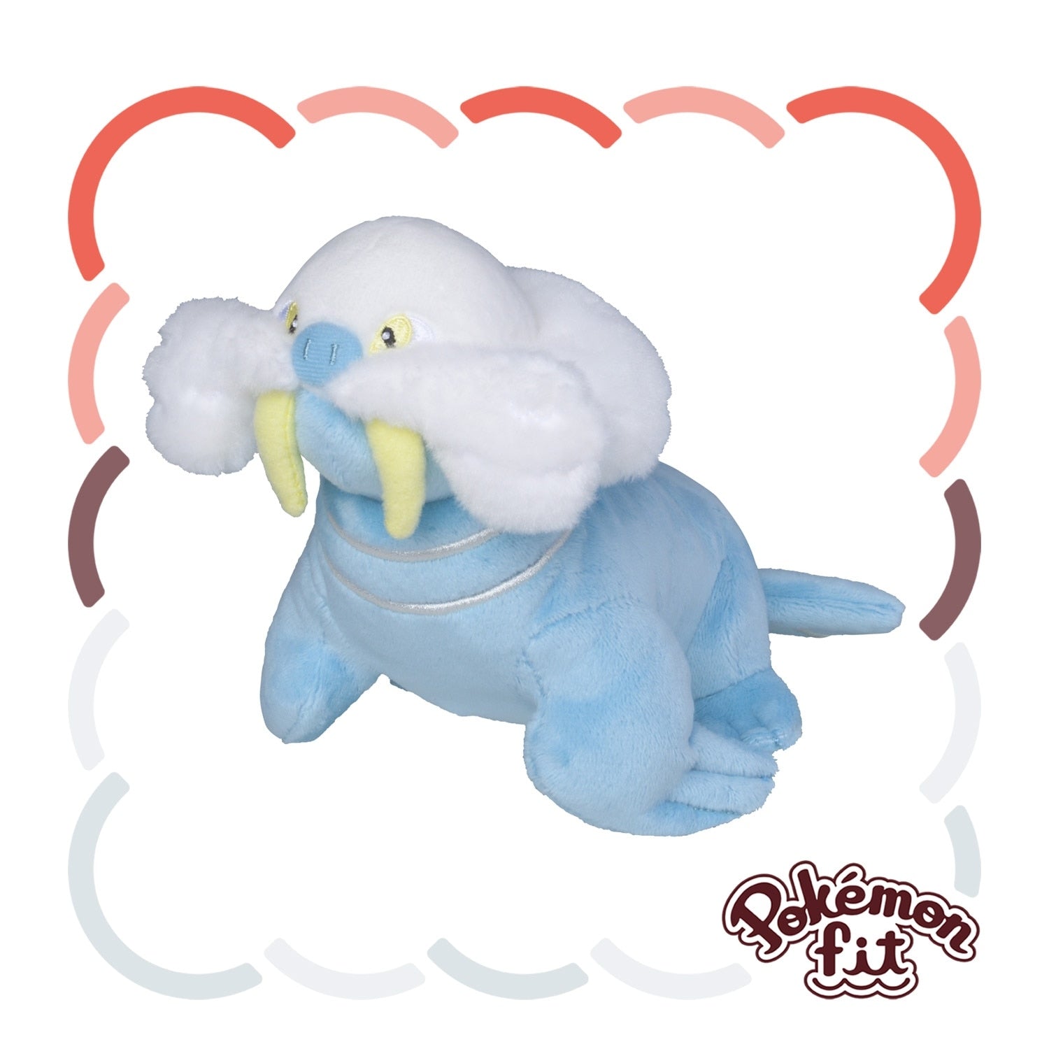 Pokémon fit Walrein (#365) Plush — Official Pokémon Center Japan