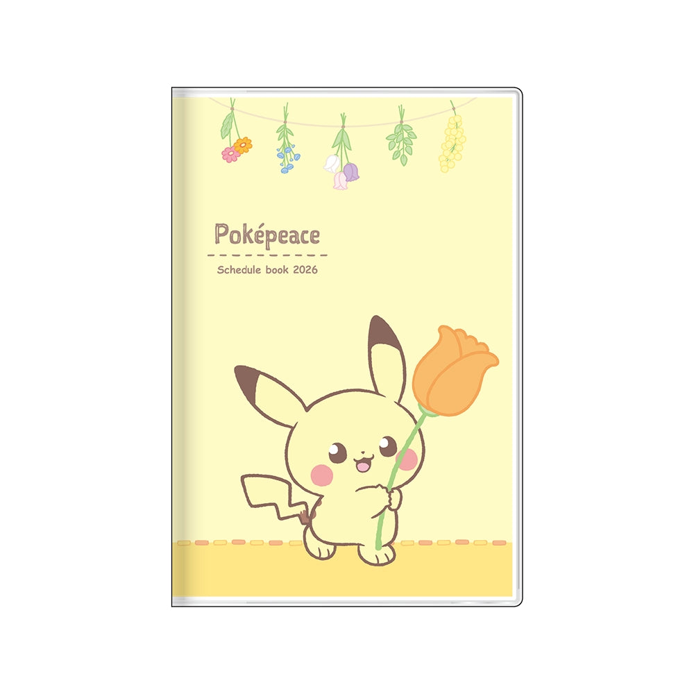 Poke Piece Pikachu 2026 Notebook from Japan, featuring Pikachu on the cover
