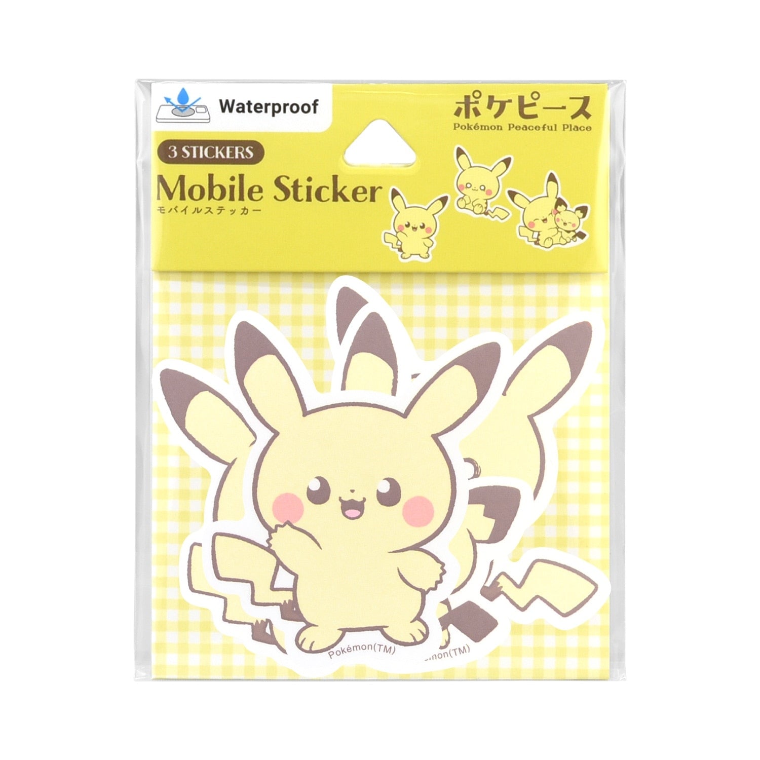 Pokepiece Mobile Sticker Pikachu 854A