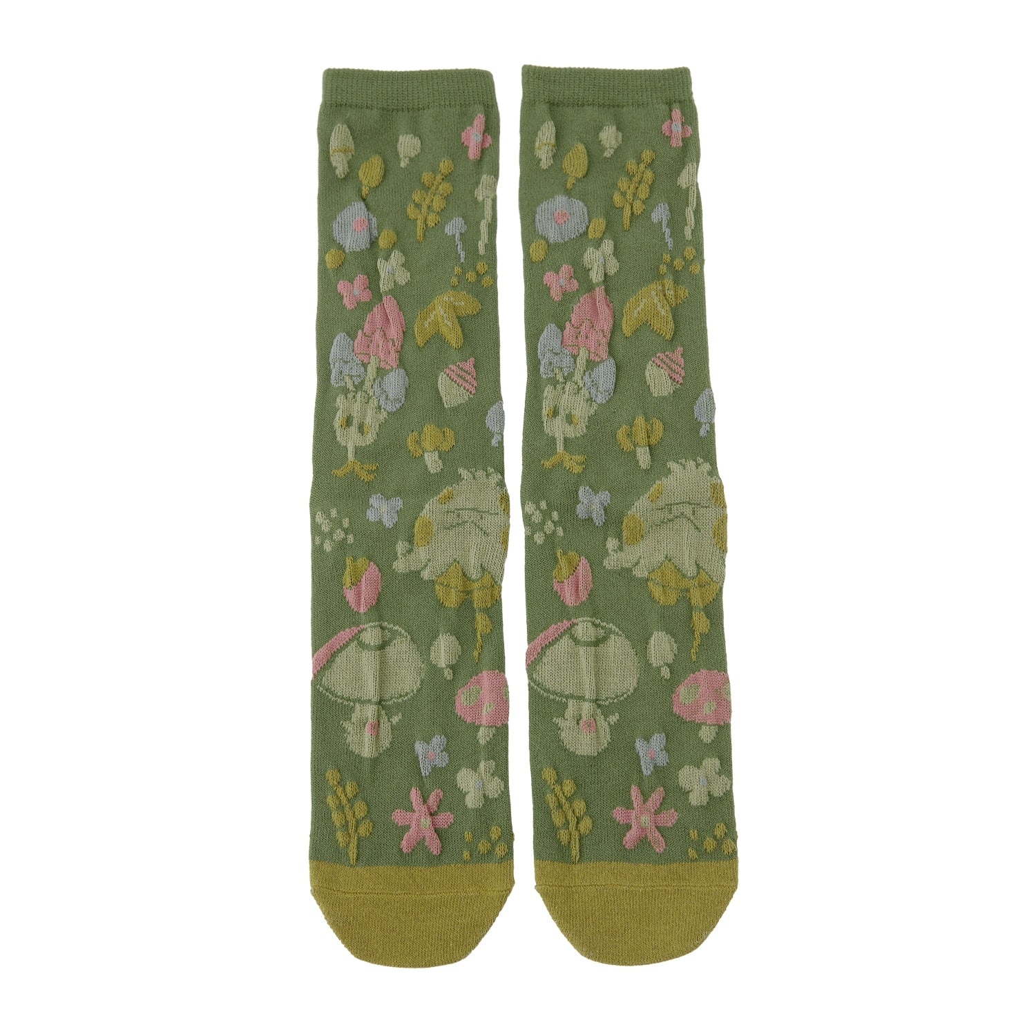 [Choice] Middle socks Botanical (23-25cm)