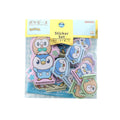 Pokepiece Piplup & Mokuro sticker set from Japan, featuring a cute Piplup design