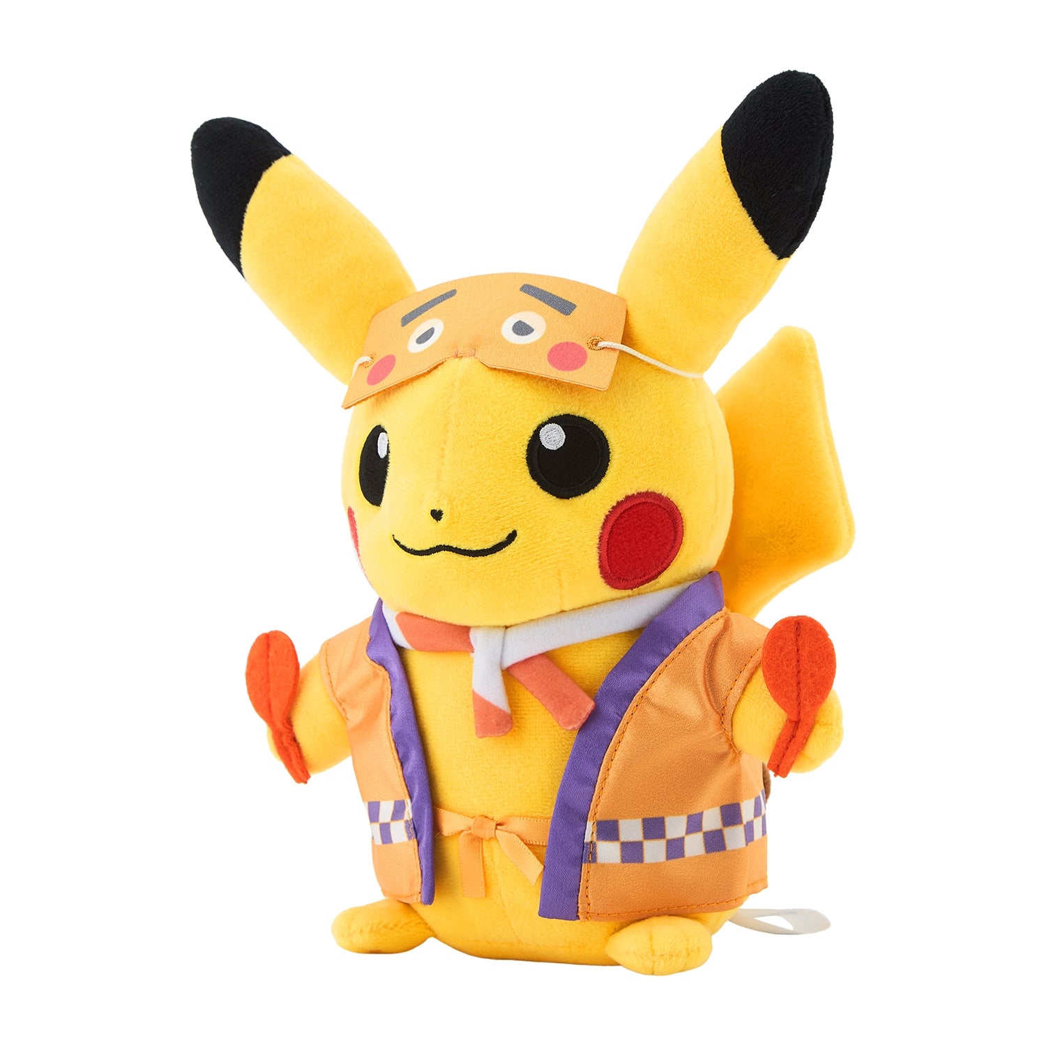 Pikachu Niwakaomen Mask Plush – Pokémon Center Fukuoka R Exclusive