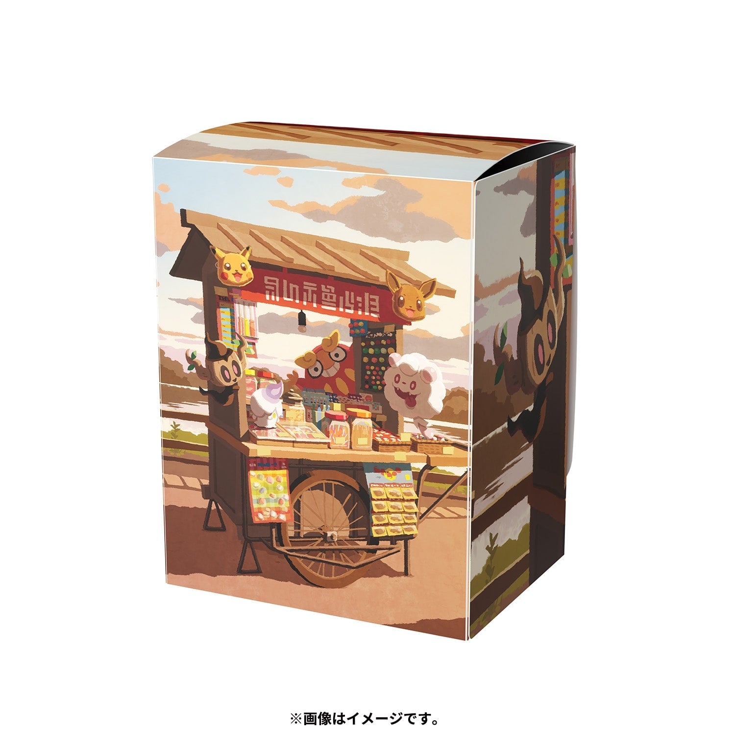 Pokémon TCG Deck Case – Darumaka, Litwick, Swirlix & Phantump