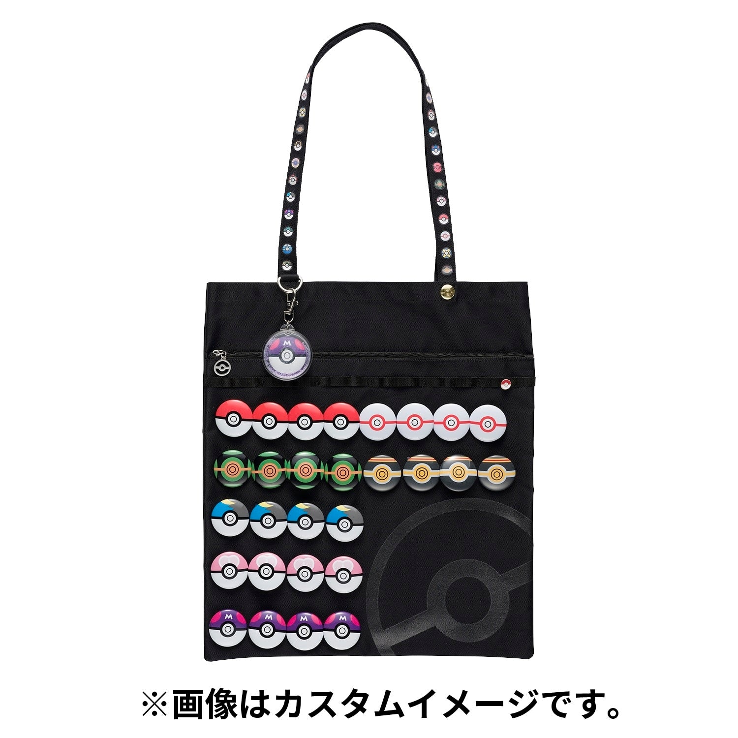 Pokemon Can Badge Moon Ball pin, front view with vibrant colors, authentic Japanese collector item