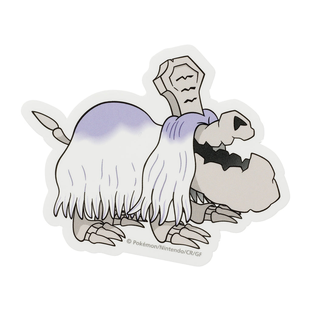 Pokemon Sticker Hakadog from Japan, featuring Houndstone Ghost-type Pokemon