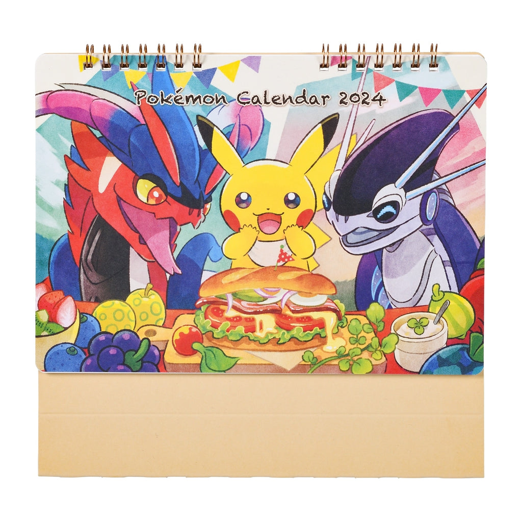 Pokemon Center Original Desk Calendar 2024