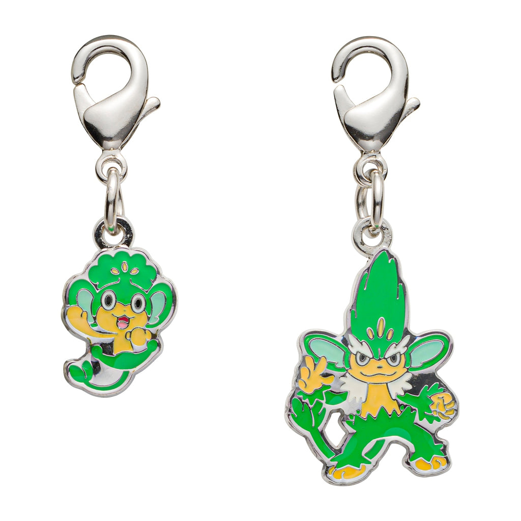 National Encyclopedia Metal Charm 511/512 from Japan, detailed character design