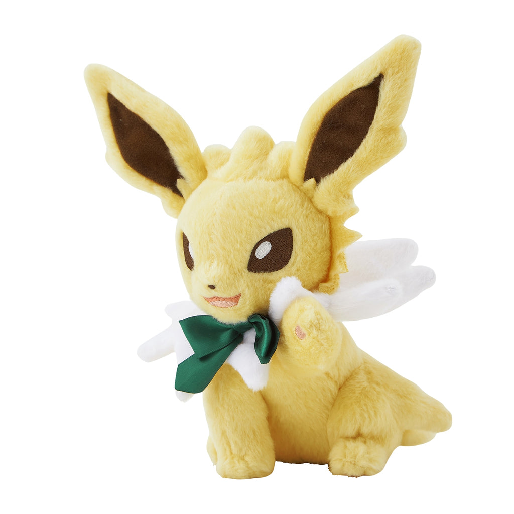 Authentic Pokemon Eevee plushie with detailed ears from Japan