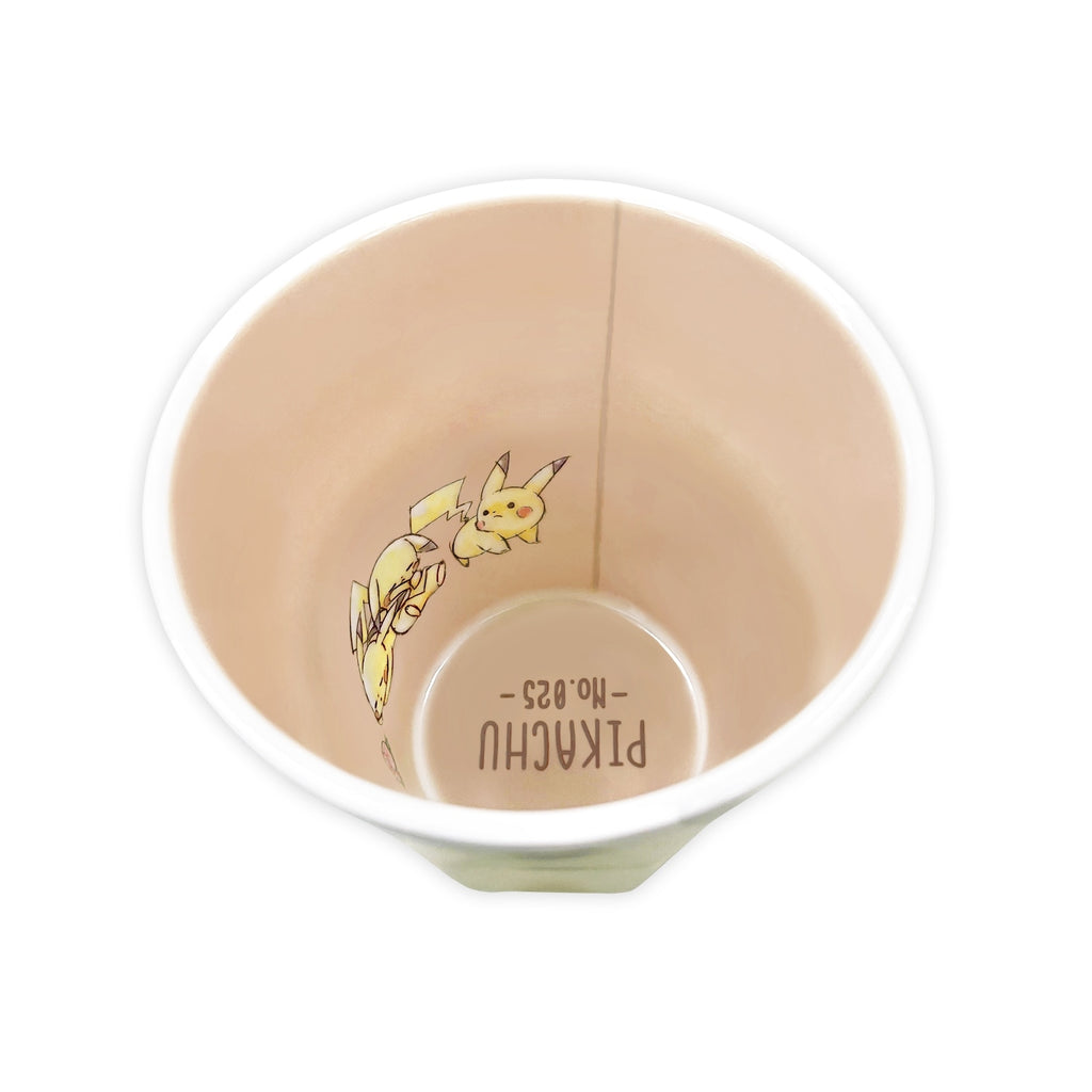 Pikachu melamine cup “Pikachu number025” Nakayoshi