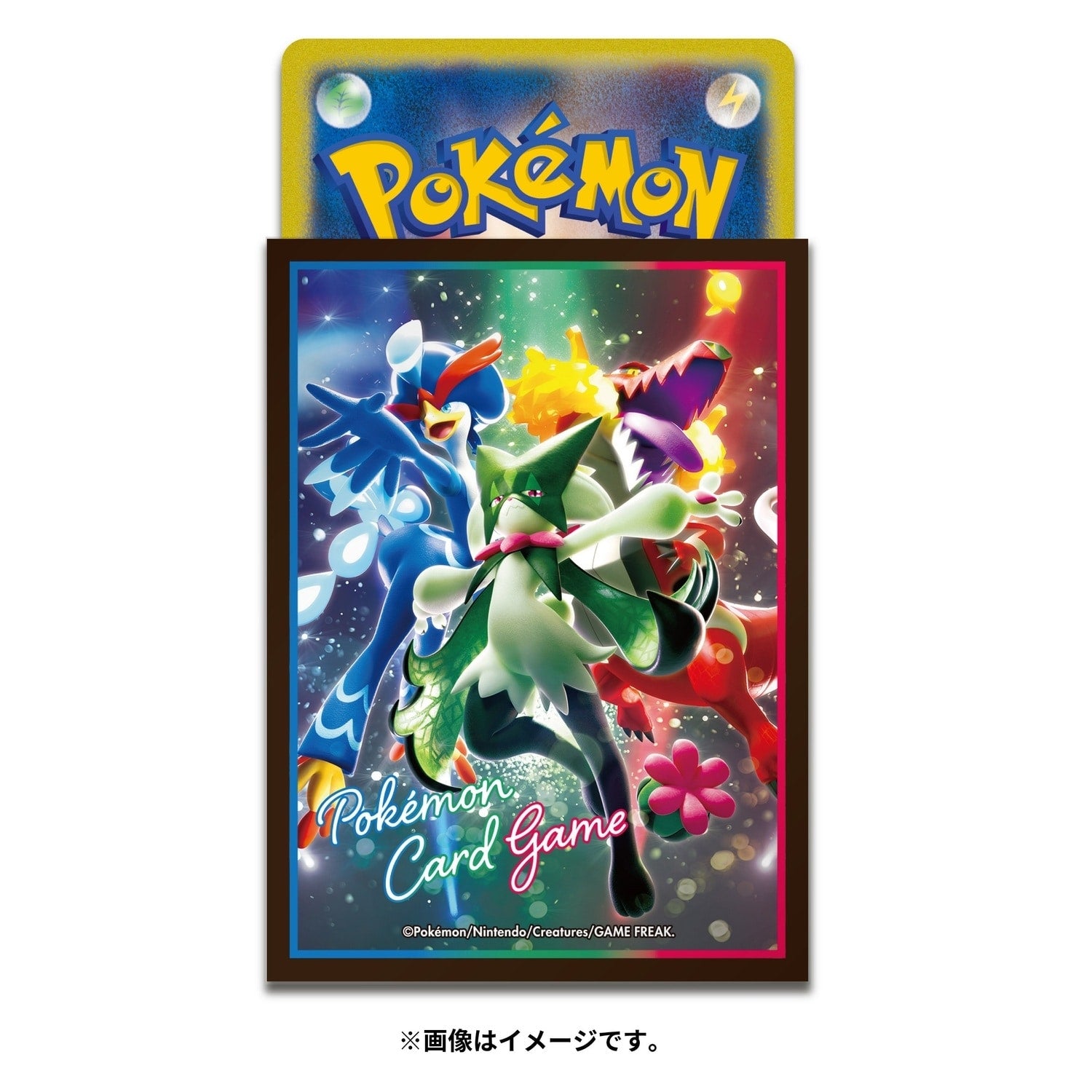 Pokémon TCG Deck Shields – Meowscarada, Skeledirge & Quaquaval | Paldea Starters