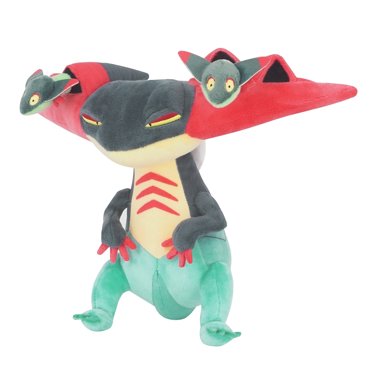 Dragapult plushie with vibrant wings from Japan