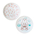 Set of 2 small plates diner poke piece