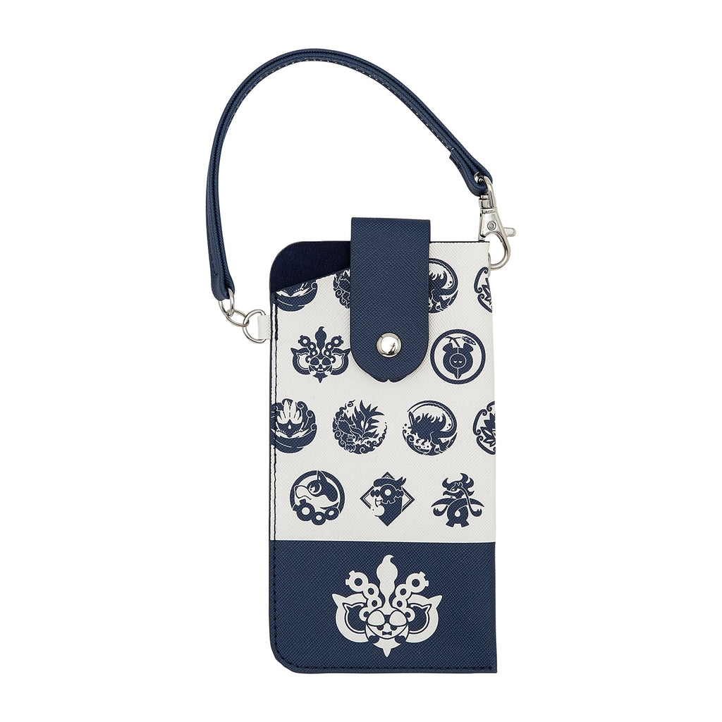 Poke Crest Kitakami no Sato glasses case from Japan, featuring Pokémon design