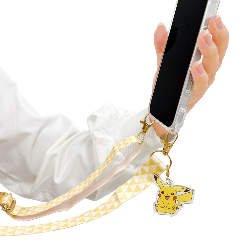 Japanese pattern shoulder strap Pikachu