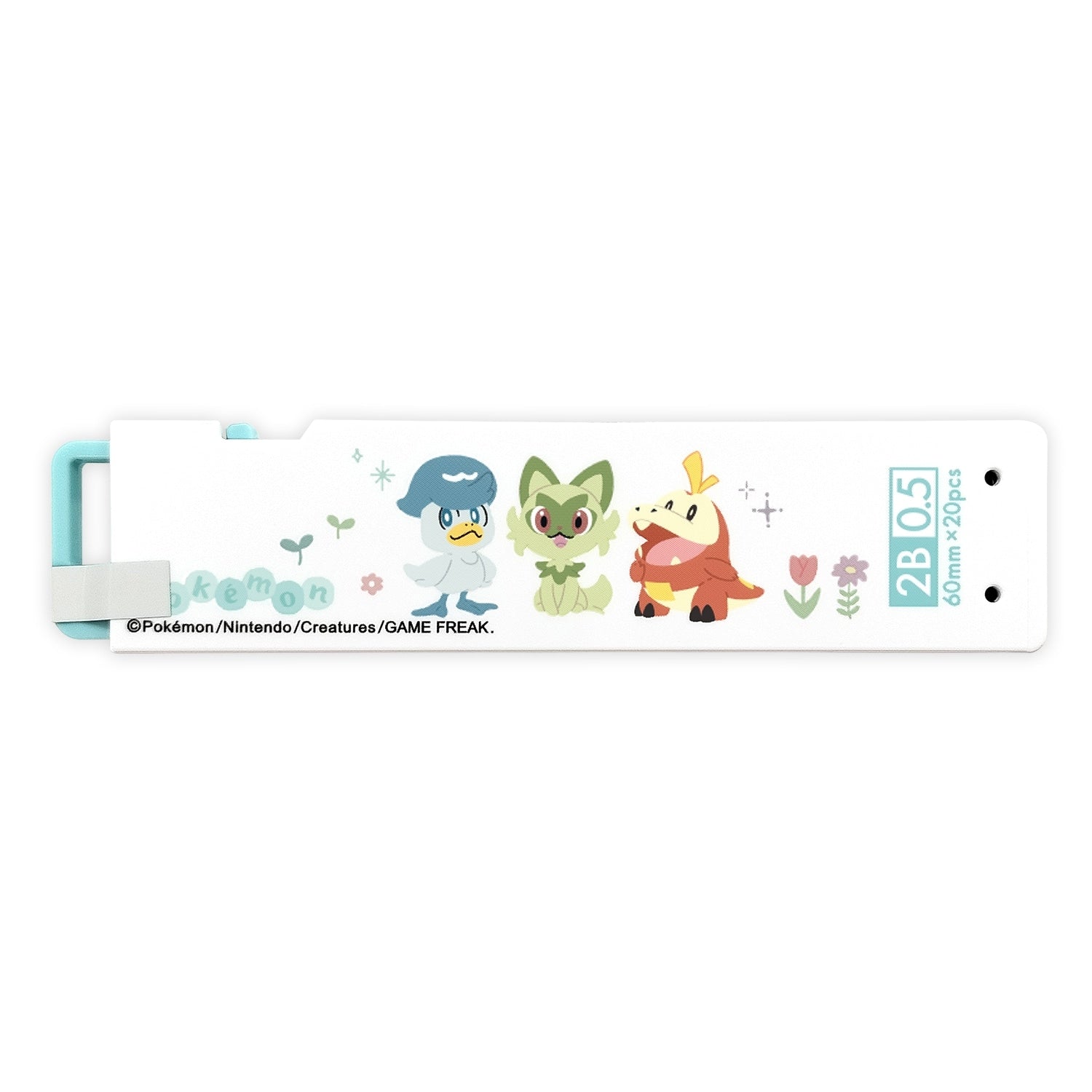 Quaxly 1PUSH refill from Japan, featuring Water-type Duckling Pokemon design