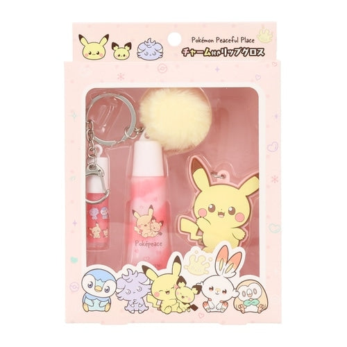 Lip gloss with charm <Pokepiece PK>