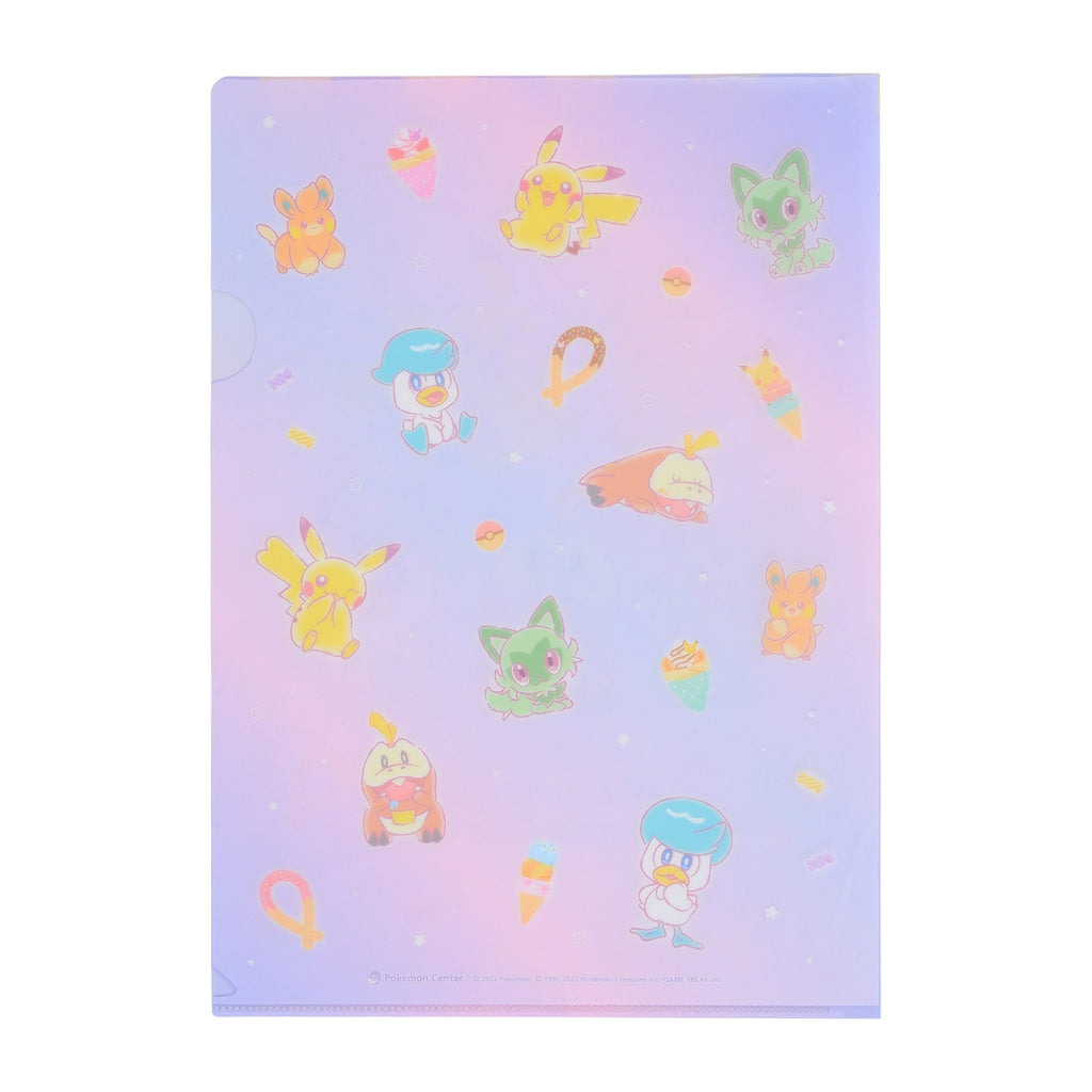 A4 clear file Pretty Sweets Party!!