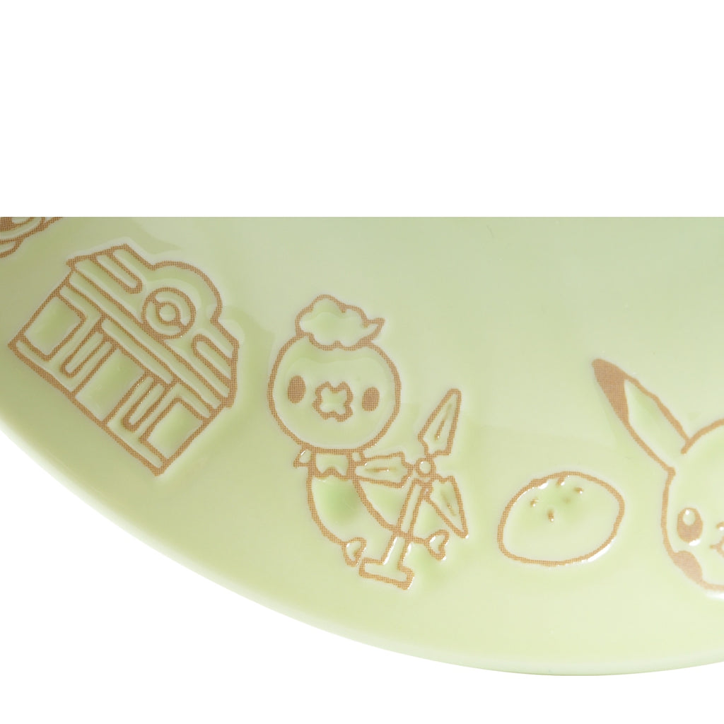 Plate Tabi no Omoide Green M