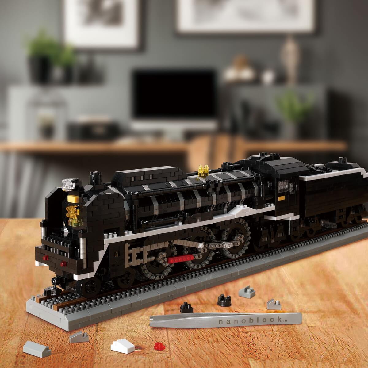 Nanoblock Steam Locomotive Deluxe Edition