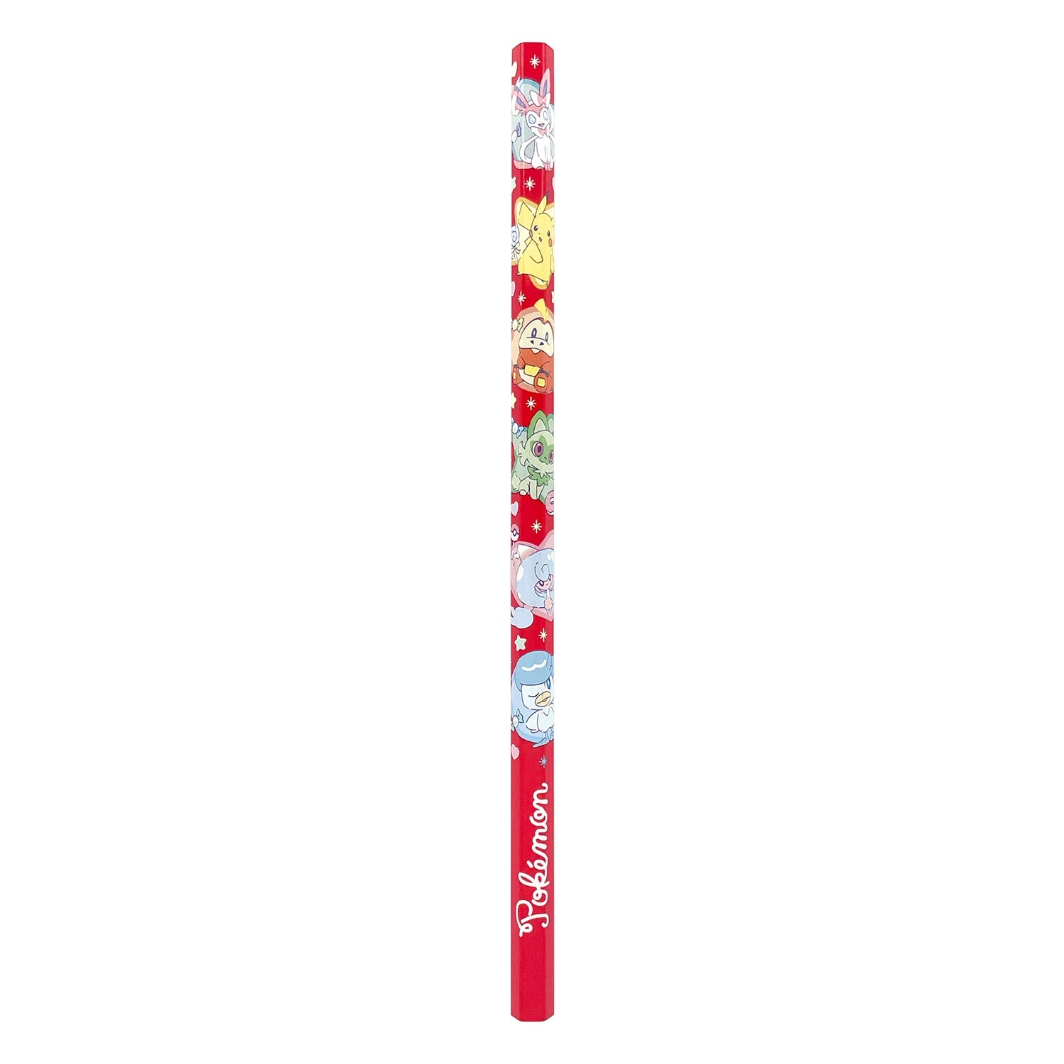 Close-up of Red Pencil Fancy Time, showcasing its intricate details and official Pokemon Center Japan packaging