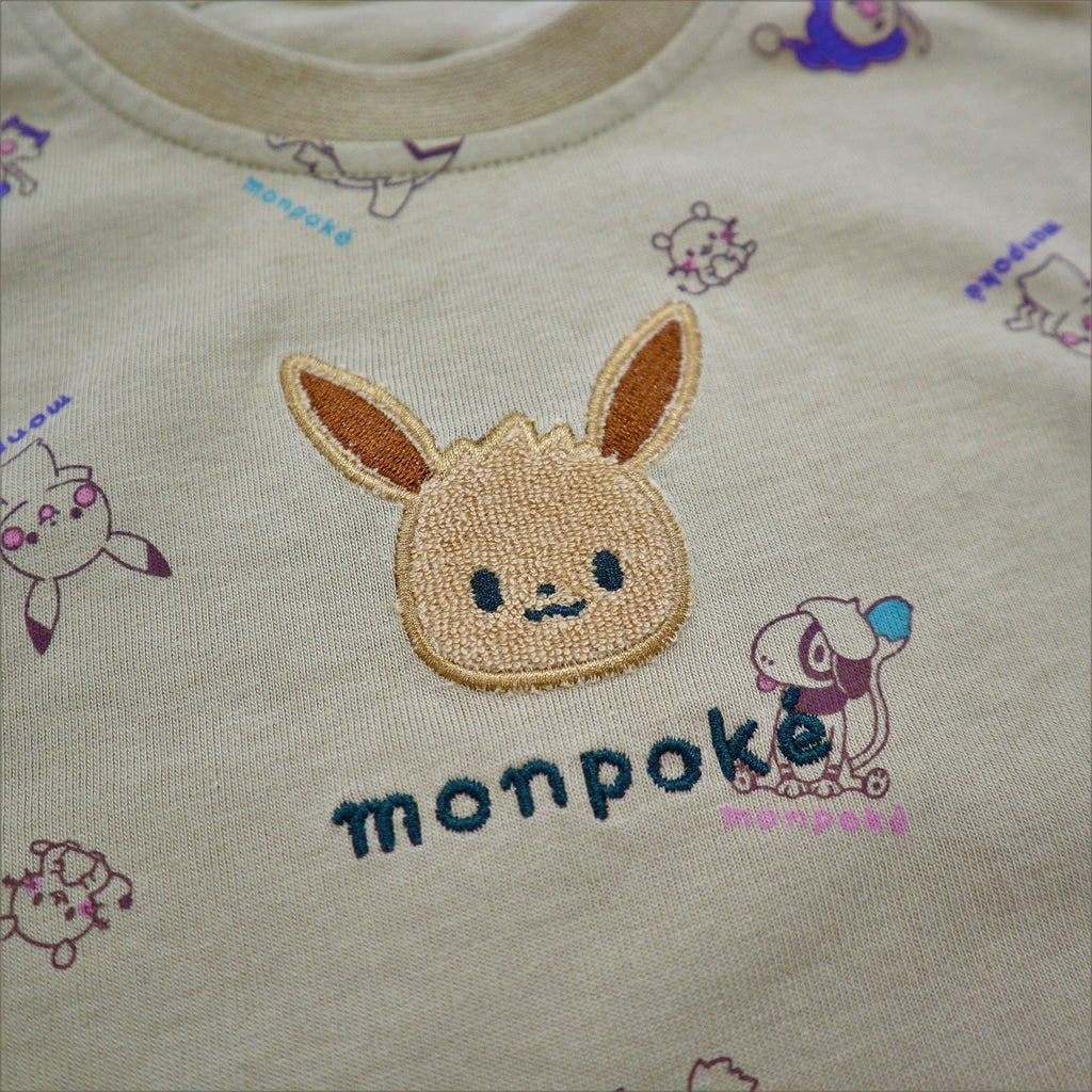 Monpoke jersey allover pattern dress Eevee 80cm/90cm/95cm