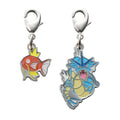 National Encyclopedia Metal Charm 129/130 with Pokemon character from Japan