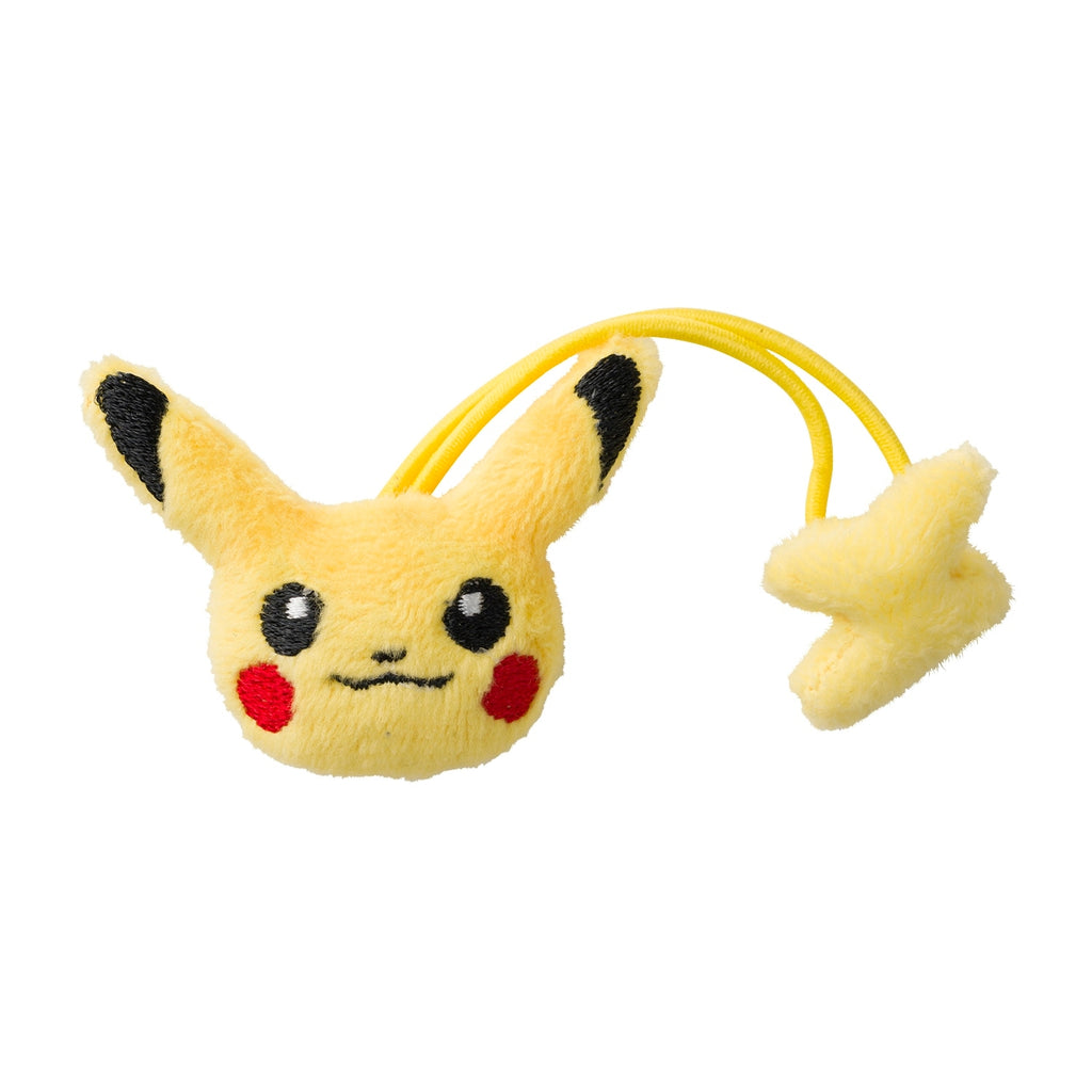 Pokémon Accessory Hair Tie Pikachu from Japan, yellow and brown details