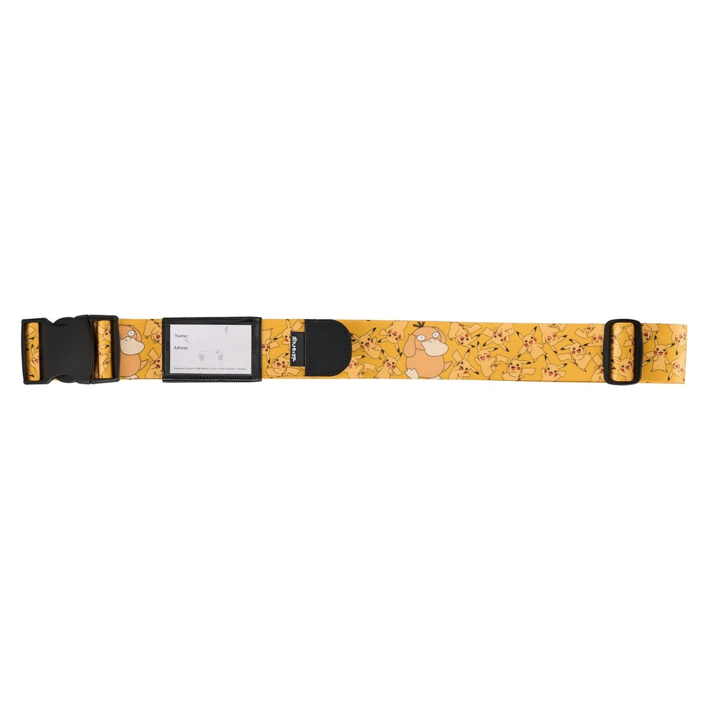 Pikachu suitcase belt from Japan with colorful design