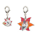 Pokemon Metal Charm 636/637 from Japan, detailed metal design
