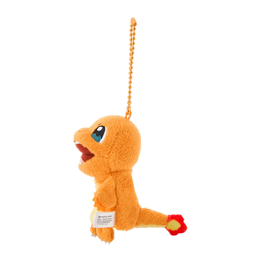 Authentic Japanese Papemon Charmander mascot with intricate details