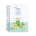 Pokemon A6W ring notebook with snack time design from Japan, featuring colorful characters