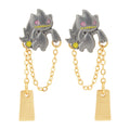 Pokémon Earrings Jupetta with anime character design from Japan