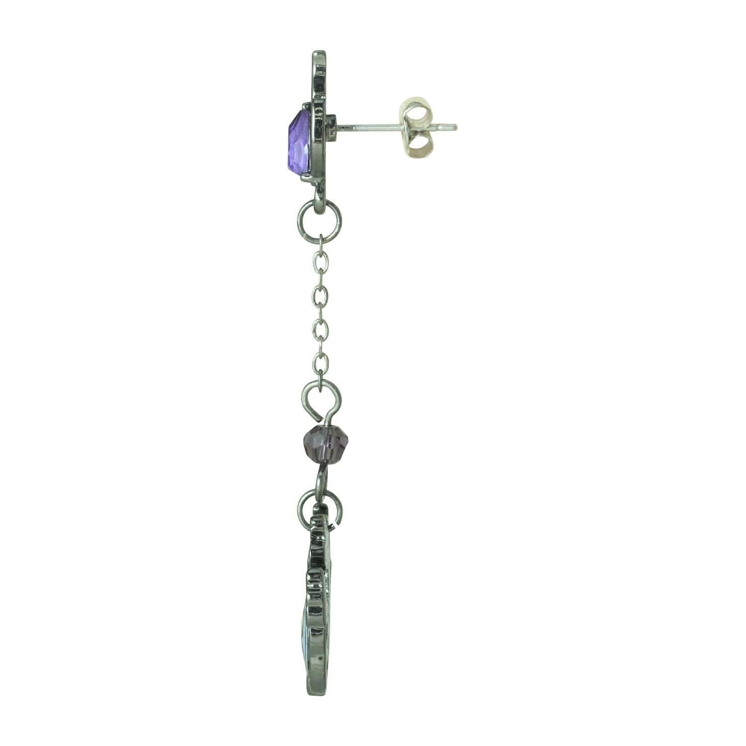 Yami no Ishi Pokemon earrings with Rampler details, authentic from Japan