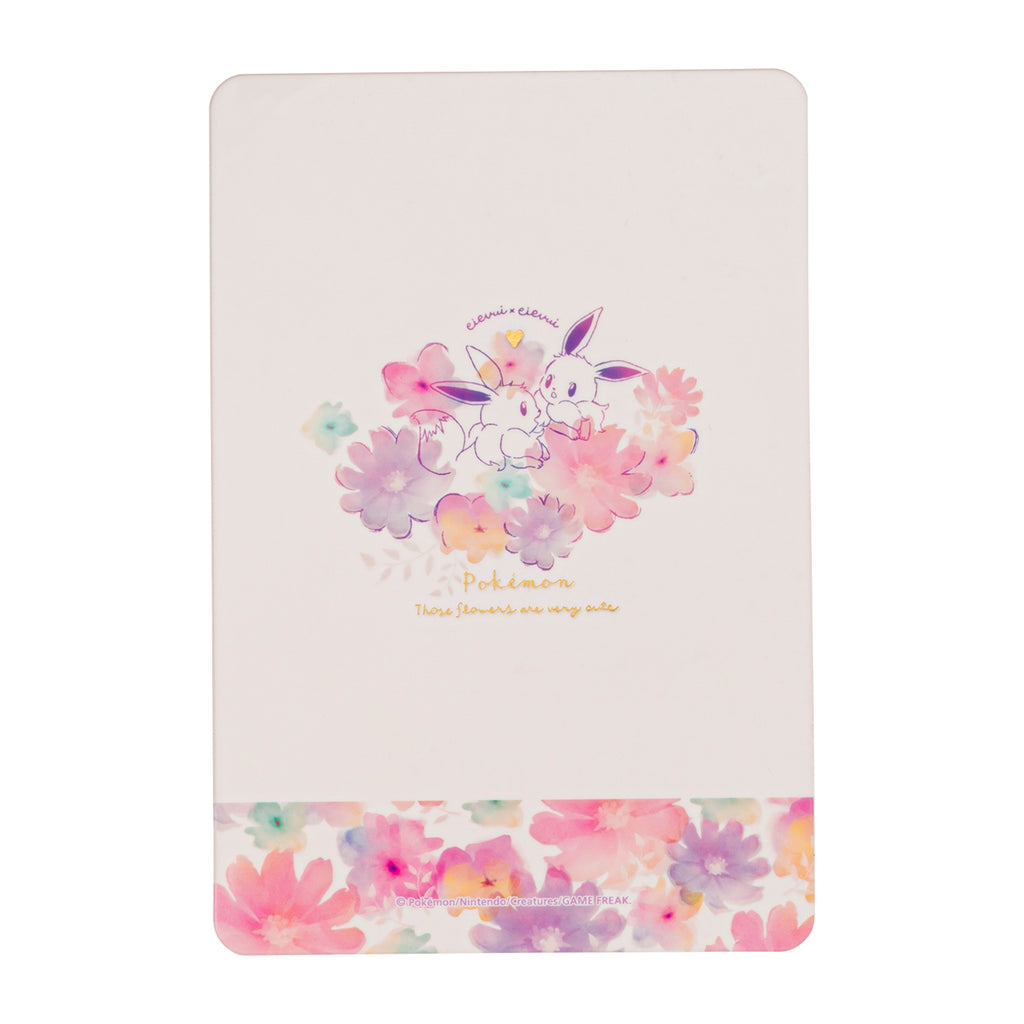 Greeting Card Multipurpose Eevee Flowers