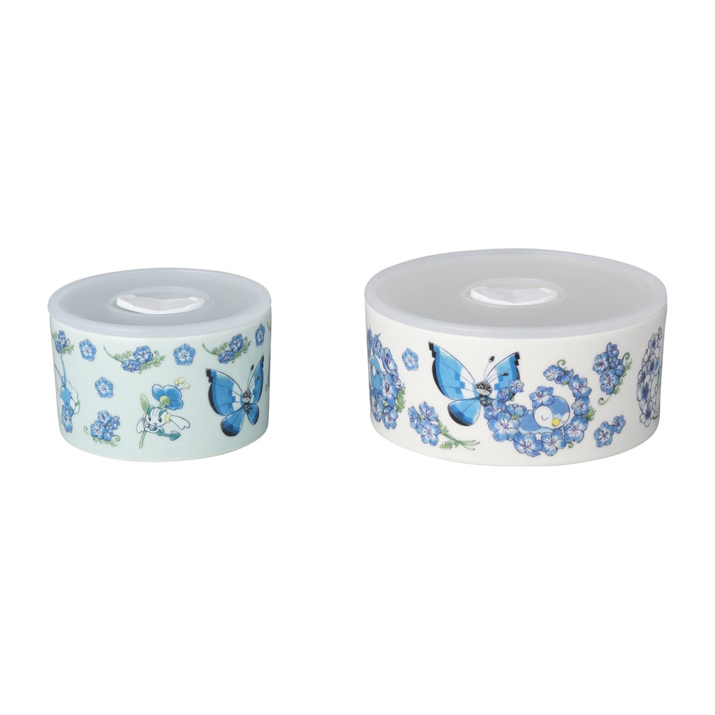 Microwaveable storage container set of 2 Baby Blue Eyes