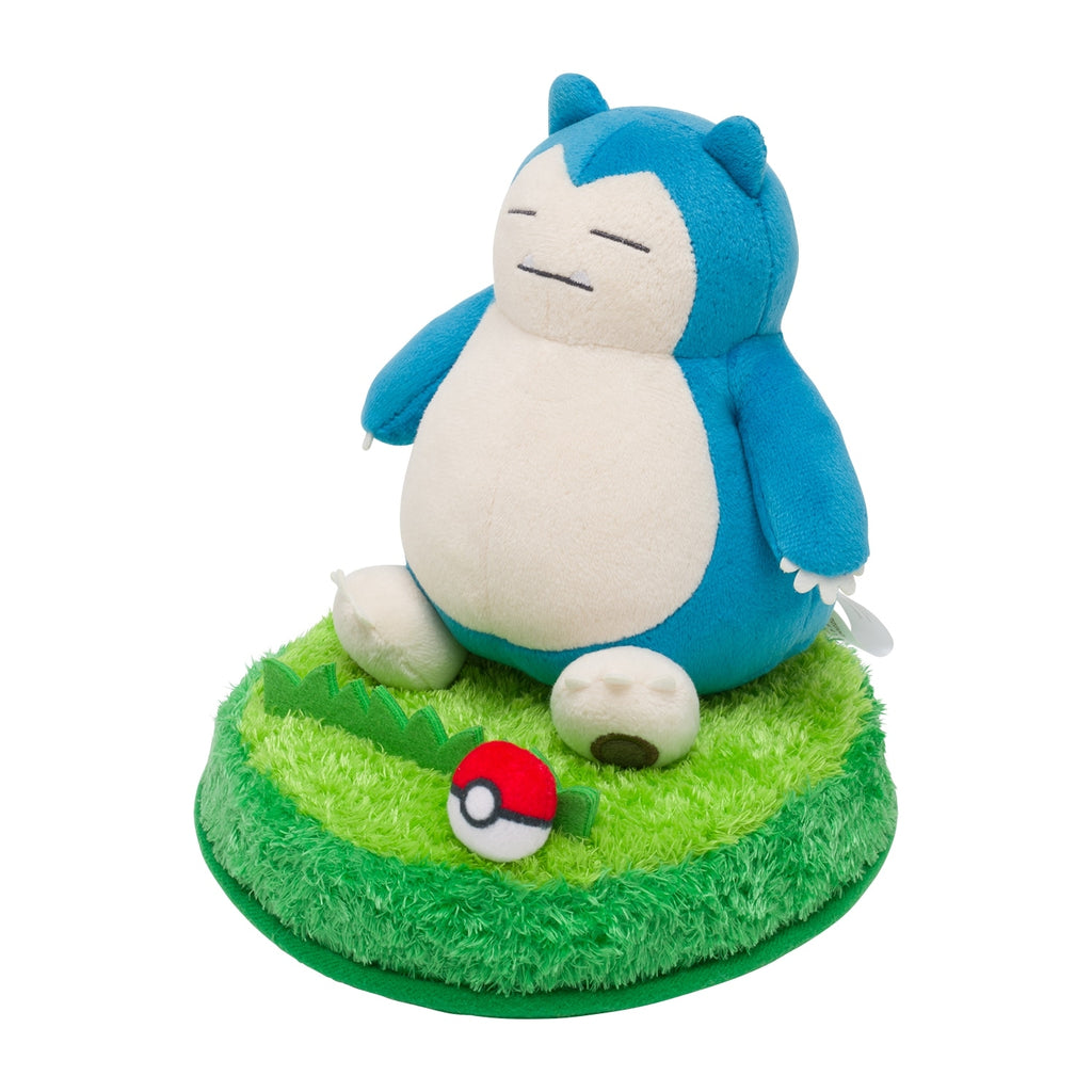 Pokemon Snorlax Plush Stand holding smartphone from Japan