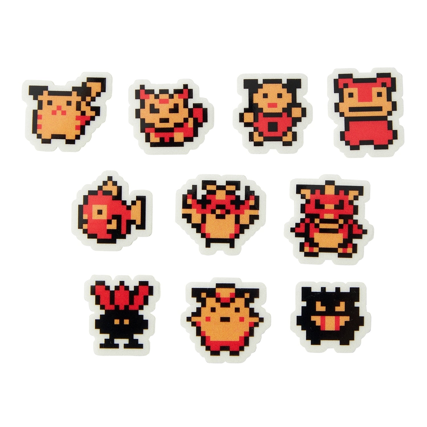 Japanese Pokemon Gold Seal with detailed character design and licensed product