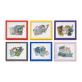 Pokemon Frame Magnet from Japan, featuring colorful characters