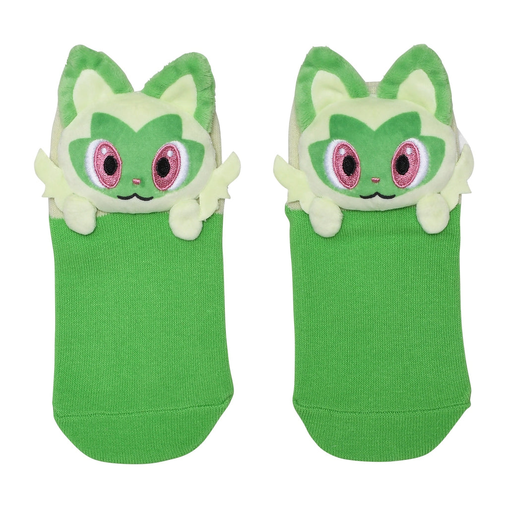 Middle socks with mascot Nyaoha (13-18cm)