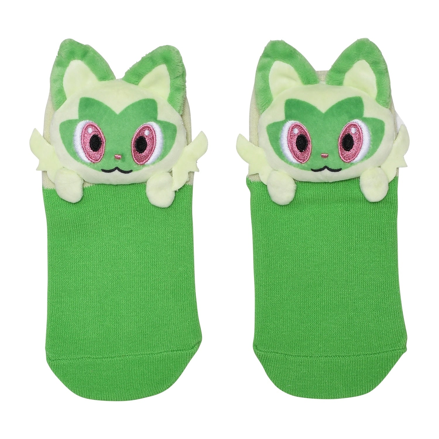 Middle socks with mascot Nyaoha (13-18cm)