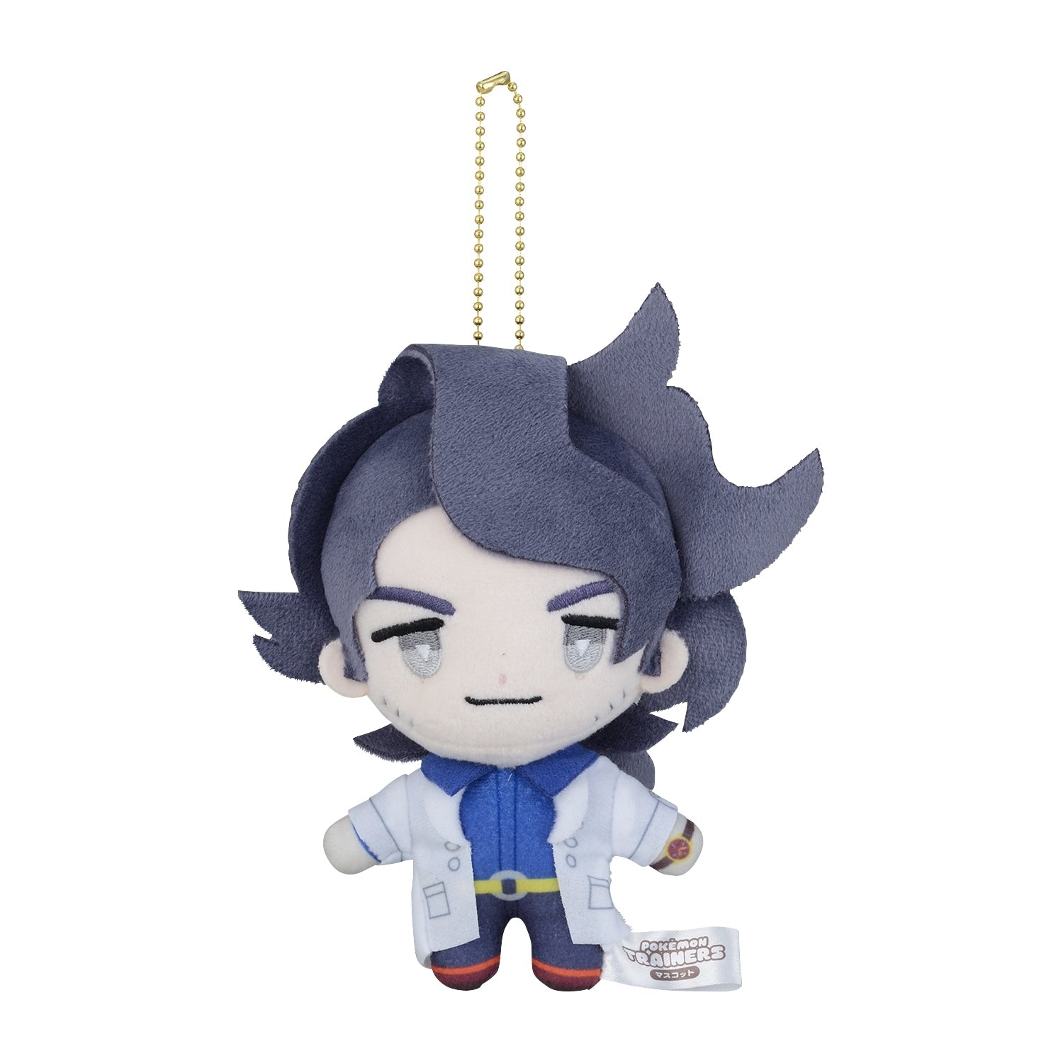 Mascot POKÉMON TRAINERS Platanu plushie from Japan, smiling face