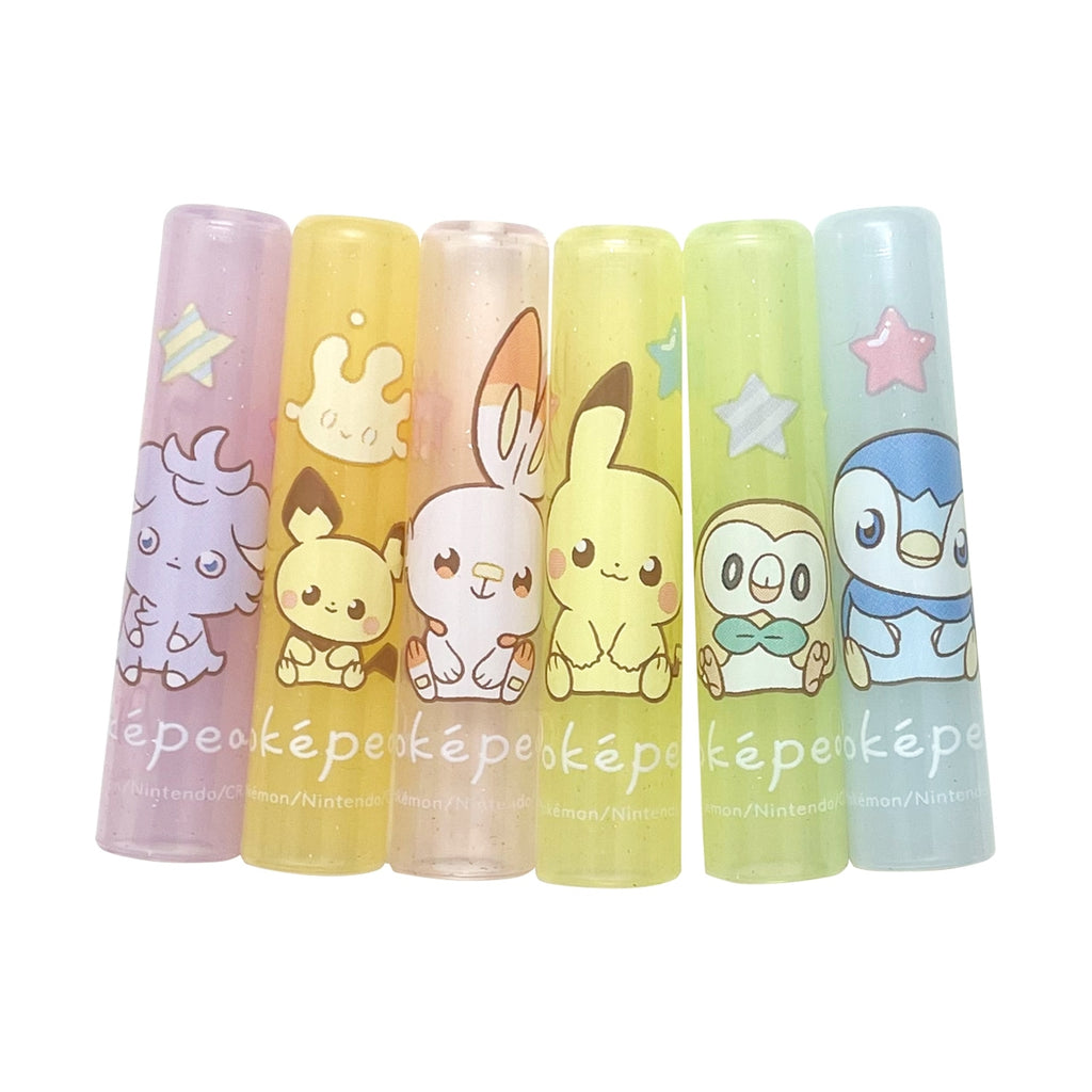 Close-up of Pokemon Pencil Cap Pocket Piece with detailed character from Japan